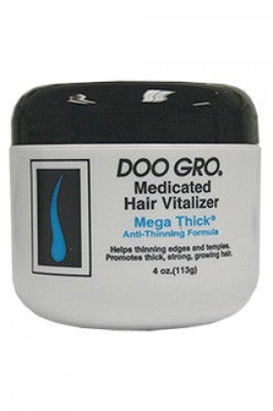 DOO GRO Medicated Hair Vitalizer Mega Thick Anti-Thining Formula (4oz)